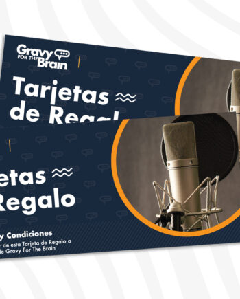 Tarjetas de Regalo Gravy for the Brain